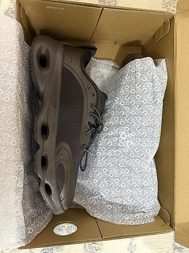 обувь подростковый: Кроссовки Loewe x On Running (модель Cloudtilt темно‑серый/шоколадный) — 8