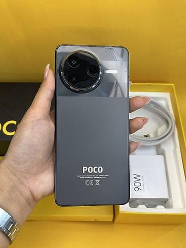 пл: Poco F7 Pro, Б/у, 512 ГБ, цвет - Серый, В рассрочку, 2 SIM — 3