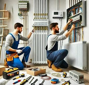 Услуги электрика и сантехника — все виды работ Электрика: - Монтаж и