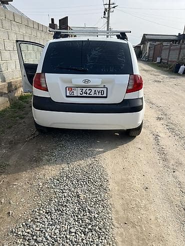 атбашы авто: Hyundai Getz: 2007 г., 1.2 л, Кол менен иштөөчү, Бензин, Хетчбек — 7