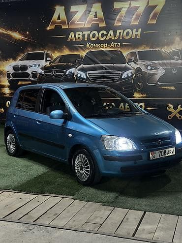 бампер салярис: Hyundai Getz: 2003 г., 1.4 л, Автомат, Бензин, Хэтчбэк — 1