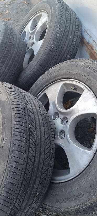 215 65 16 диска: Колеса в сборе 215 / 60 / R 16, Лето, Б/у, Комплект, Легковые, Литые, отверстий - 5 — 2