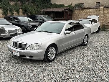 капот ешка: Mercedes-Benz S-Class: 2000 г., 5 л, Автомат, Бензин, Седан — 1