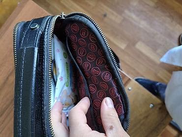 samsung fold3: Классическая сумка, Butun, Турция, Материал: Натуральная кожа, Застежка на молнии, Мужские — 5