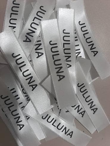 Жарнак конструкцияларын өндүрүү: 🔥 САТИН СТАНДАРТ С ПЕЧАТЬЮ Лейблы и составники для брендов одежды 🏷 — 1