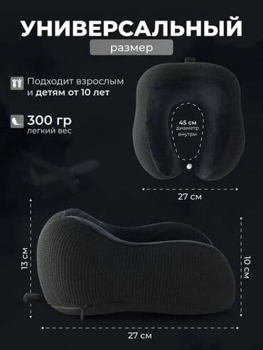 шейная подушка: 💤 Подушка для шеи — комфорт и поддержка в дороге и дома. Анатомическая — 3