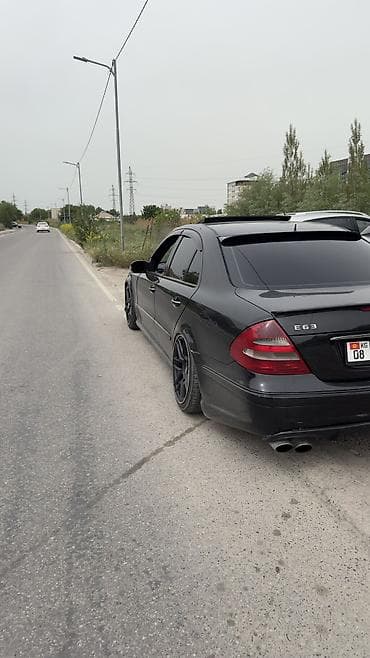 мерседес е63 амг цена: Mercedes-Benz E-класс AMG: 2002 г., 5 л, Автомат, Бензин, Седан — 4