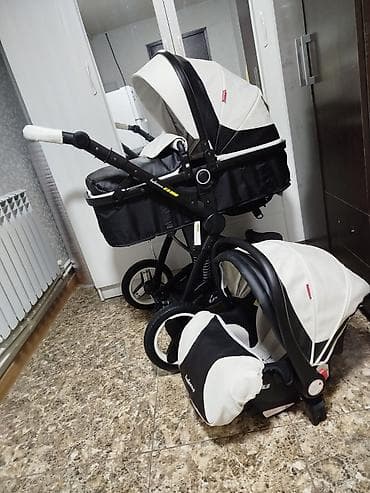 Коляска, цвет - Черный, Новый at lalafo.kg Коляска, цвет - Черный, Новый