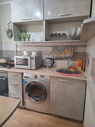 суточная квартиры бишкеке: 1 комната, Душевая кабина, Постельное белье, Кондиционер — 5