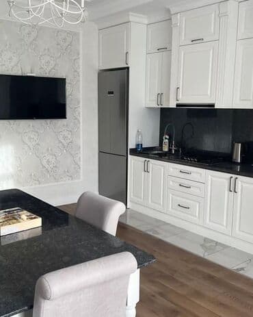 квартира долгосрочное кызыл аскер: 2 комнаты, Агентство недвижимости, Без подселения, С мебелью полностью — 5