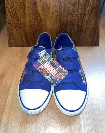 next кофта: Next детские кеды Новые Марвел синие размер: 34/34.5/37 Цена — 1