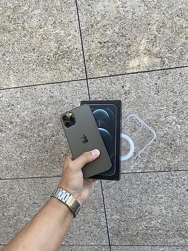 IPhone 12 Pro, Б/у, 128 ГБ, Space Gray, Защитное стекло, Чехол, Коробка, 73 % at lalafo.kg IPhone 12 Pro, Б/у, 128 ГБ, Space Gray, Защитное стекло, Чехол, Коробка, 73 %