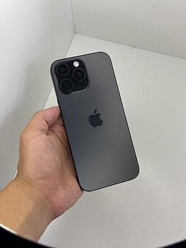 redmi 15 с: IPhone 16 Pro Max, Б/у, 256 ГБ, Space Gray, 100 % — 1