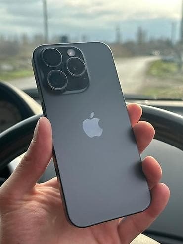 galaxy buds 3 pro бишкек: IPhone 15 Pro, Колдонулган, 128 ГБ, Black Titanium, Коргоочу айнек, 85 % — 1