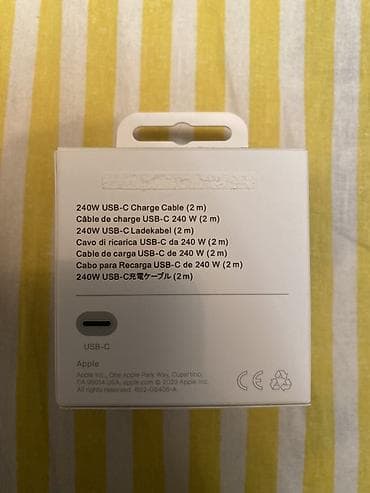 apple mac: Оригинальный кабель для зарядки Открывали для проверки но не — 1