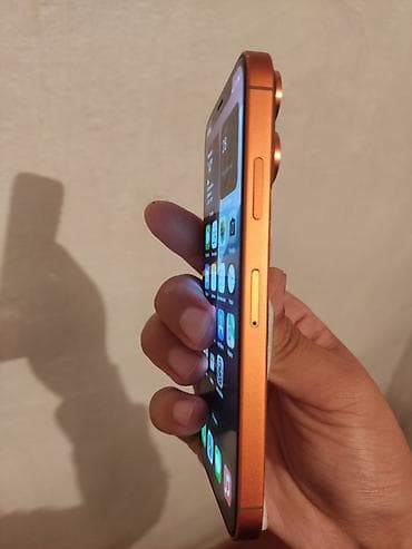 tecno camon: IPhone 17 Pro, Б/у, 64 ГБ, Оранжевый, Зарядное устройство, 100 % — 7