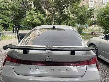 задняя крыло: Задний спойлер Hyundai — 1