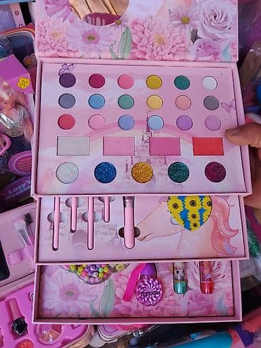 Личные вещи: Детский набор косметики “Children’s Makeup Set” в розовой коробке с — 2
