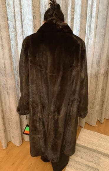 бриллианты с голубым: Шуба, Норка, Узун модель — 2