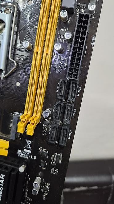 pcie: Материнская плата для ПК, Новый, Biostar, LGA1151, ATX — 5