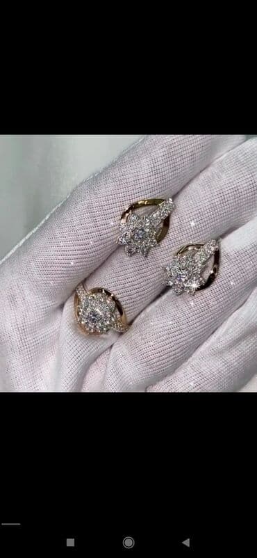 свадебные наборы ручной: Набор украшений, Проба 925, Женские, Новый — 3