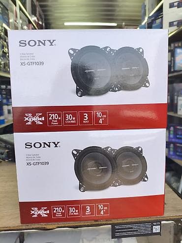 2 моно: Акустические автомобильные колонки Sony Xplod XS-GTF1039 - Тип — 1