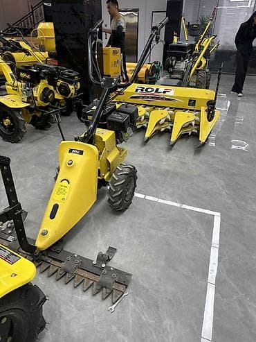 роторные грабли: Роторная косилка ROLF с бензиновым мотоблоком - Тип: навесная — 3