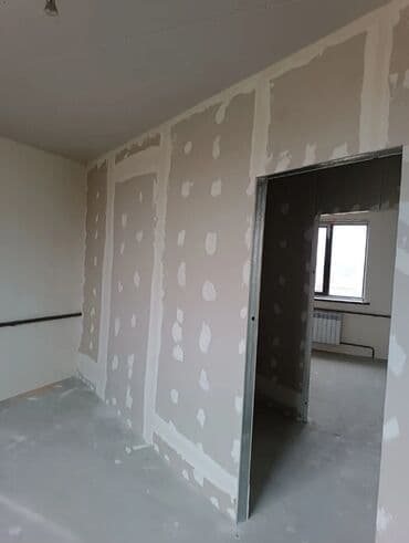 шелкопряд подушка: Гипсокартонные работы под ключ - Монтаж перегородок на металлическом — 1