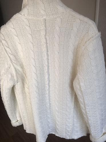 pull bear: Кардиган, Шерсть, Осень-весна, Вязаная модель — 5