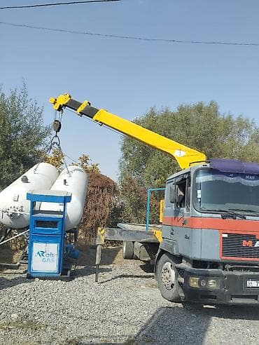 sprinter tdi: Услуги манипулятора/кран-борта MAN - Грузоподъёмность стрелы: до 7–8 — 1