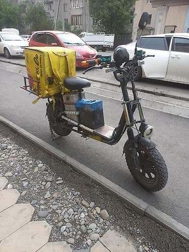 70 сом: Электроскутер (городской/курьерский) Ассолломму аллейкум электро — 3