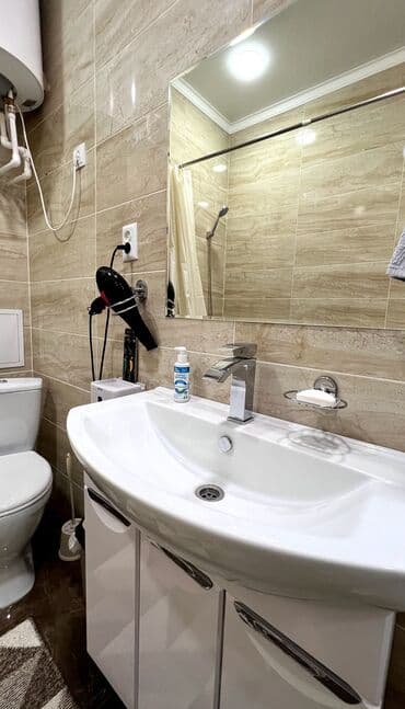 аренда домов в бишкеке на сутки: 1 комната, Постельное белье, Кондиционер, Парковка — 3