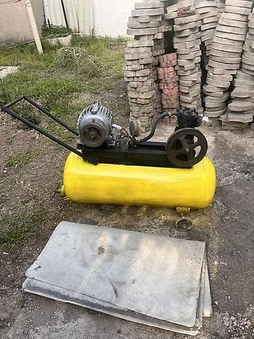 Үй жана бакча: Компрессор Боёо үчүн, Электр, Поршень — 3