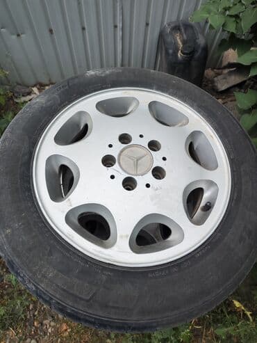 колеса газ 66: Колеса в сборе 195 / 65 / R 15, Лето, Б/у, Комплект, Легковые, Литые, отверстий - 5 — 1