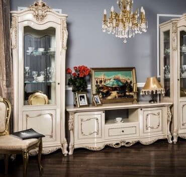 срочно связи переездом: Гарнитур для зала, Новый, Дерево, Самовывоз, Платная доставка, цвет - Бежевый — 4