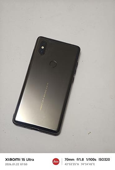 nokia n82: Xiaomi, Mi Mix 2S, Б/у, 128 ГБ, цвет - Черный, 2 SIM — 2