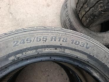 diski kg: Шины 245 / 55 / R 18, Лето, Б/у, Пара, Легковые, Корея, Kumho — 4