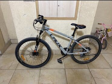 прогулочные велосипеды для взрослых: Горный велосипед, Laux, Рама M (156 - 178 см), Алюминий, Б/у — 3