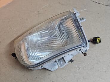 крем для полировки: Передняя правая фара Daihatsu 1997 г., Б/у, Оригинал, Япония — 6