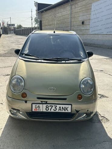 цены на машины бишкек: Daewoo Matiz: 2006 г., 0.8 л, Механика, Бензин, Хетчбек — 1