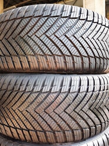 шины 17 размера: Шины, 215/45/17 4шт. Всесезонка, резина 2023 года привозная — 4