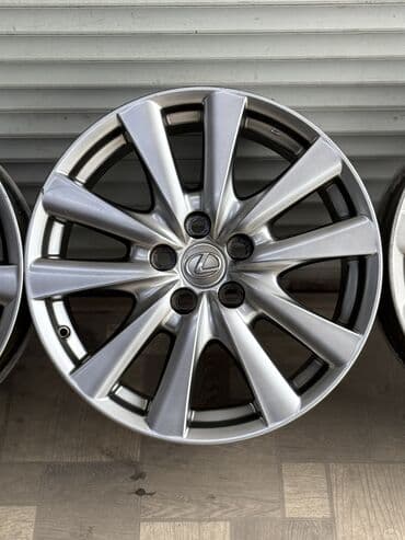диска на gx: Литые Диски R 18 Lexus, Комплект, отверстий - 5, Б/у — 5