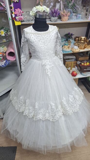 изделия ручной работы: Детское платье, цвет - Красный, Новый — 8