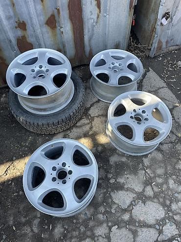 bmw e46: Литые Диски R 17 Комплект, отверстий - 4, Б/у — 1