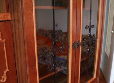 финская стенка: Гарнитур для зала, Б/у, Дерево, Самовывоз — 3