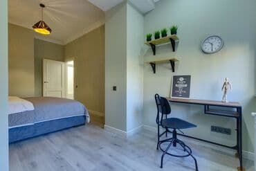 суточный квартира кызыл кыя: 1 комната, Душевая кабина, Постельное белье, Кондиционер — 4