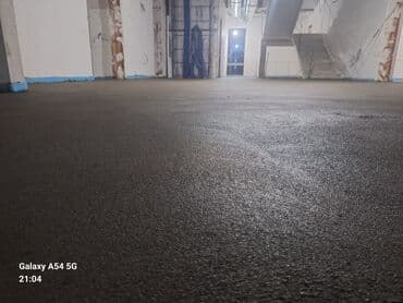 Сухой стяжка жасайбыз бишкек чуй кафелге жана паркетке даяр болот