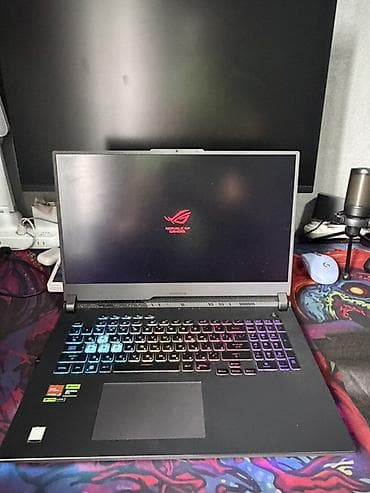 Игровой ноутбук ASUS ROG STRIX G 17 (Republic of Gamers) с подсветкой