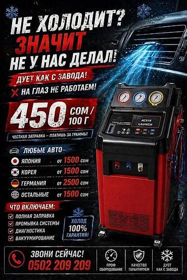 Промывка, чистка систем автомобиля, без выезда