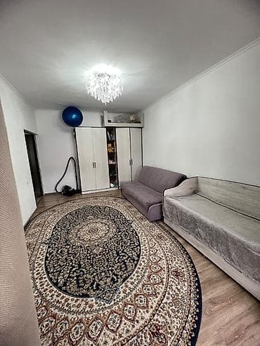 1 комната, 44 м², 12 мкр 106 серия улучшенная, 7 этаж — 10
